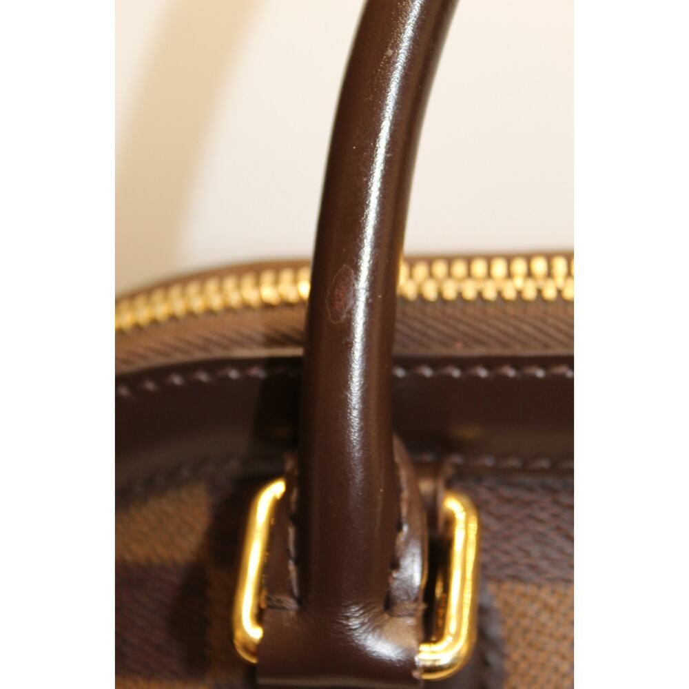 Louis Vuitton Trevi PM Damier Ebene Brown Handbag Satchel Authentic LV - Picture 7 of 16